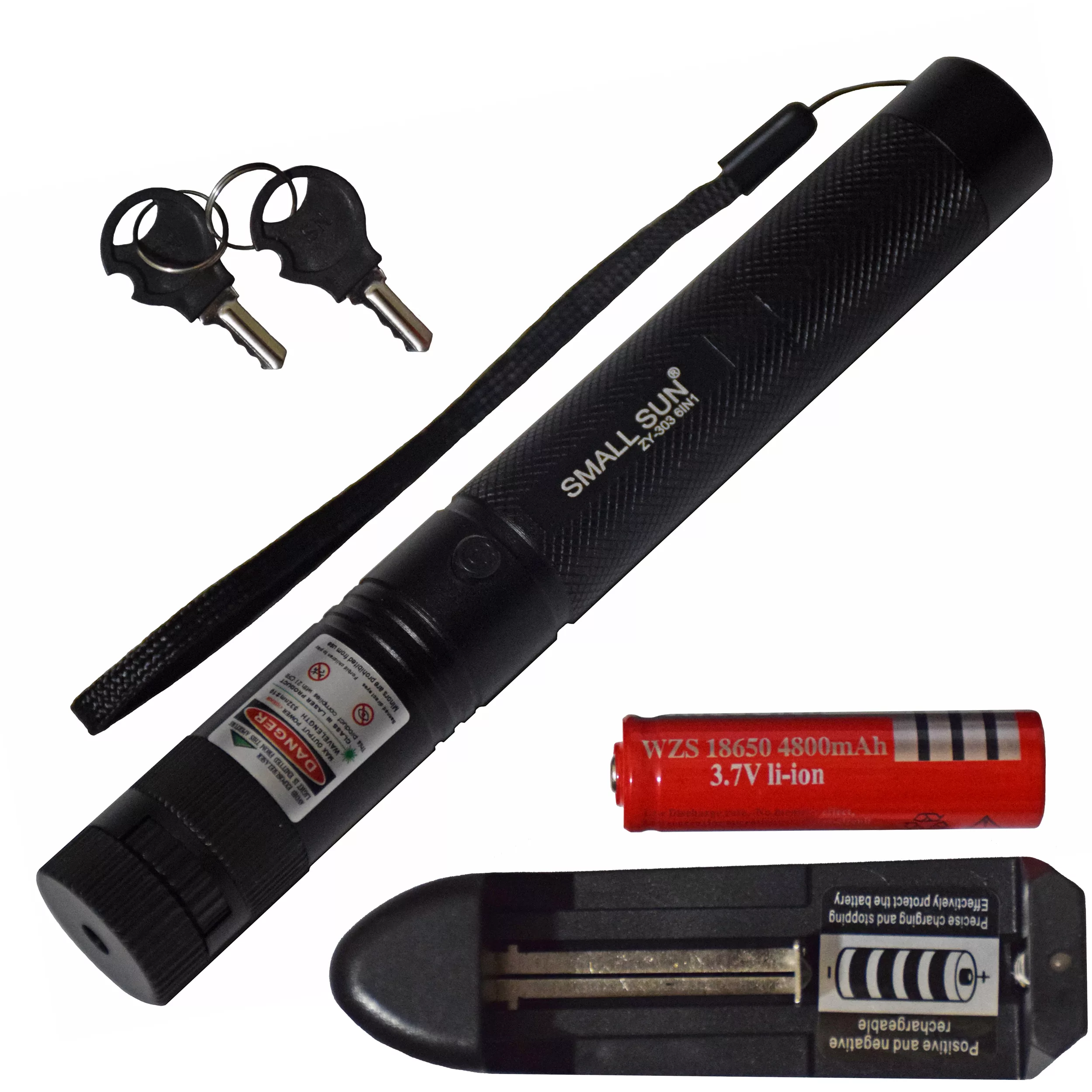 لیزر پوینتر اسمال سان مدل ZY-303 6in1