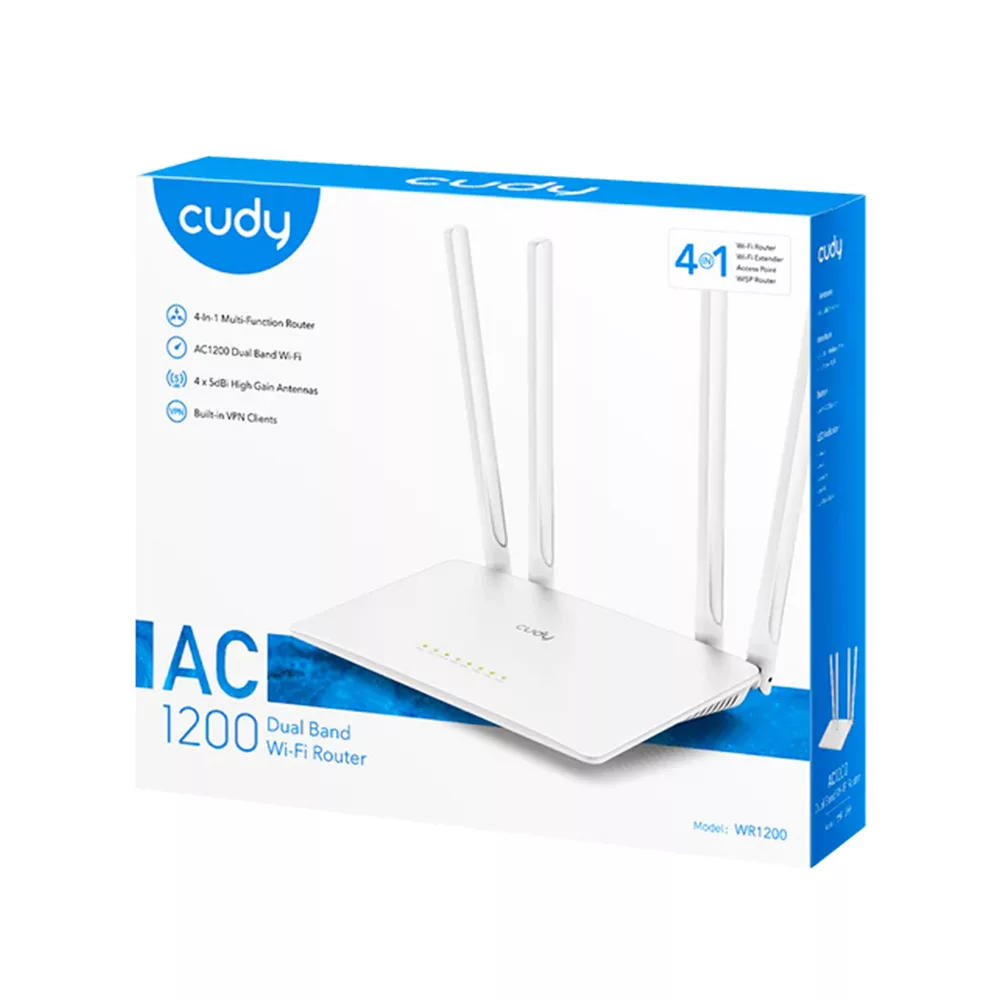 روتر بی سیم دو باند کودی مدل WR1200