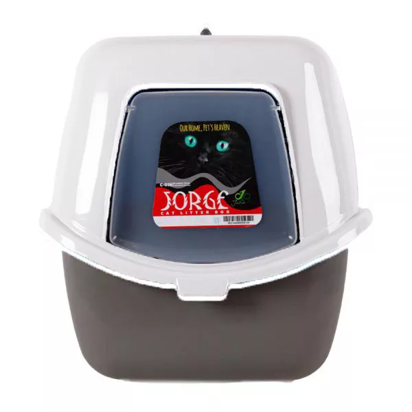 ظرف خاک و بیلچه گربه جورج مدل مسقف