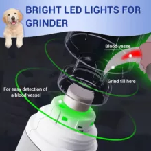 ناخن گیر و سوهان شارژی حیوانات مدل 2in1pet nail polisher