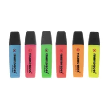 ماژیک علامت گذار استابیلو مدل STO-70-6 بسته مجموعه 6 عددی