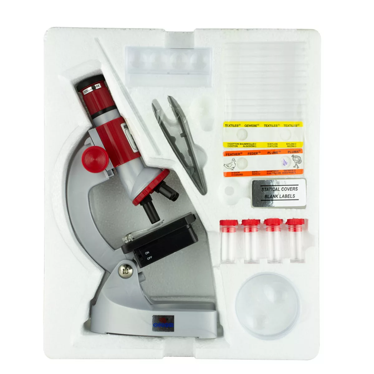 میکروسکوپ کامار مدل دانش آموزی زیستی 900LED NEW