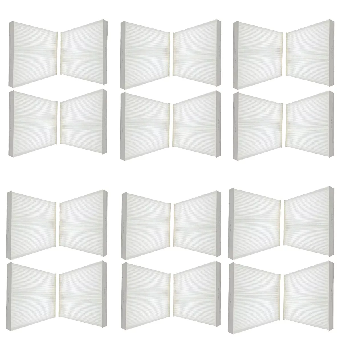 فیلتر کابین خودرو مدل T21 مناسب برای تیگو 5و7و8/فونیکسFX/ایکس 55 بسته 24 عددی