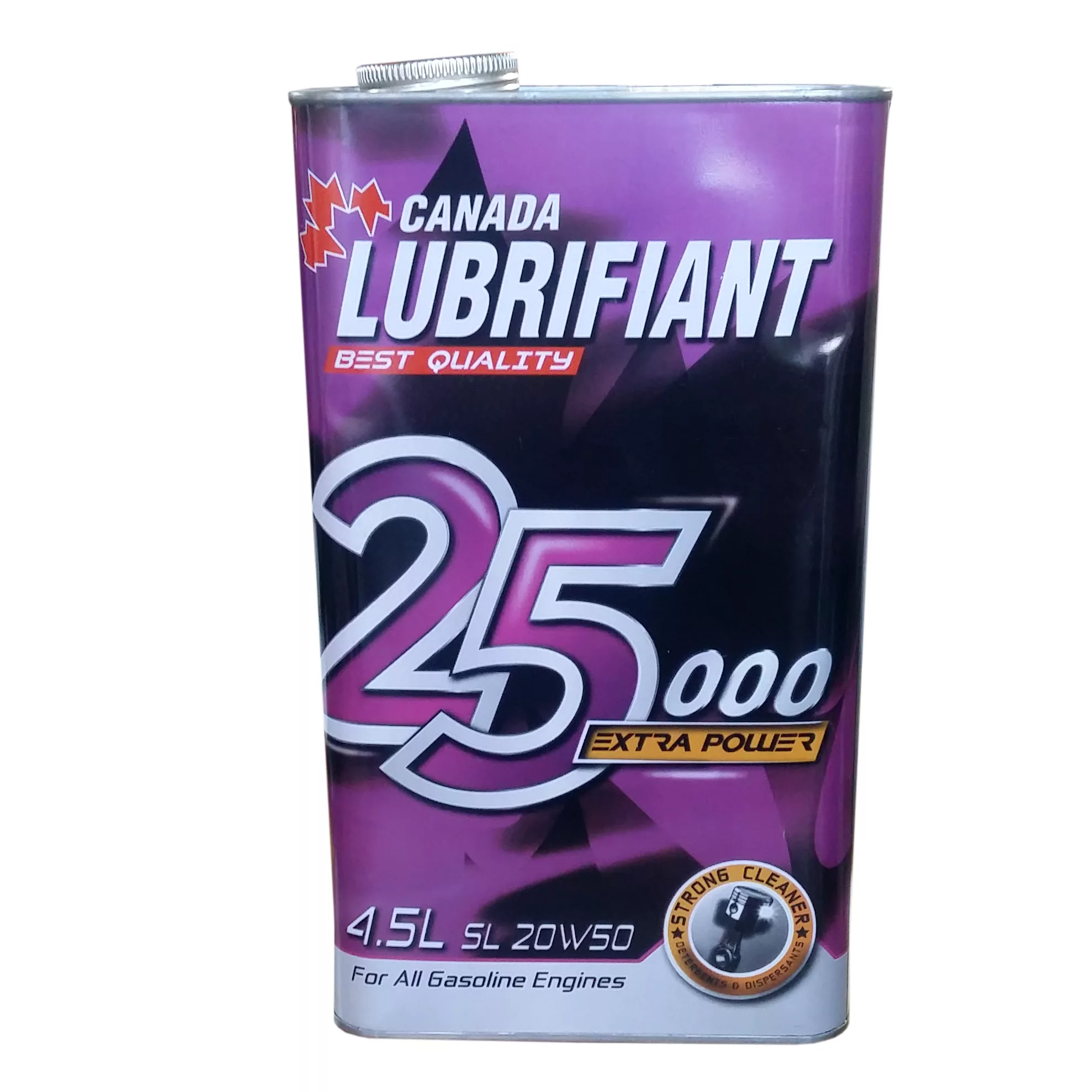 روغن موتور لوبریفنت کانادا مدل 25000 20W50 SL حجم 4.5 لیتر