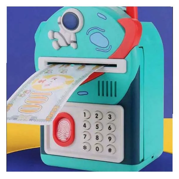 اسباب بازی مدل گاو صندوق اثر انگشتی طرح فضانورد کد 5939C