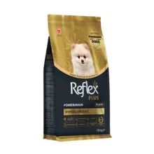 غذای خشک سگ نابالغ رفلکس پلاس مدل Pomeranian وزن 1.5 کیلوگرم