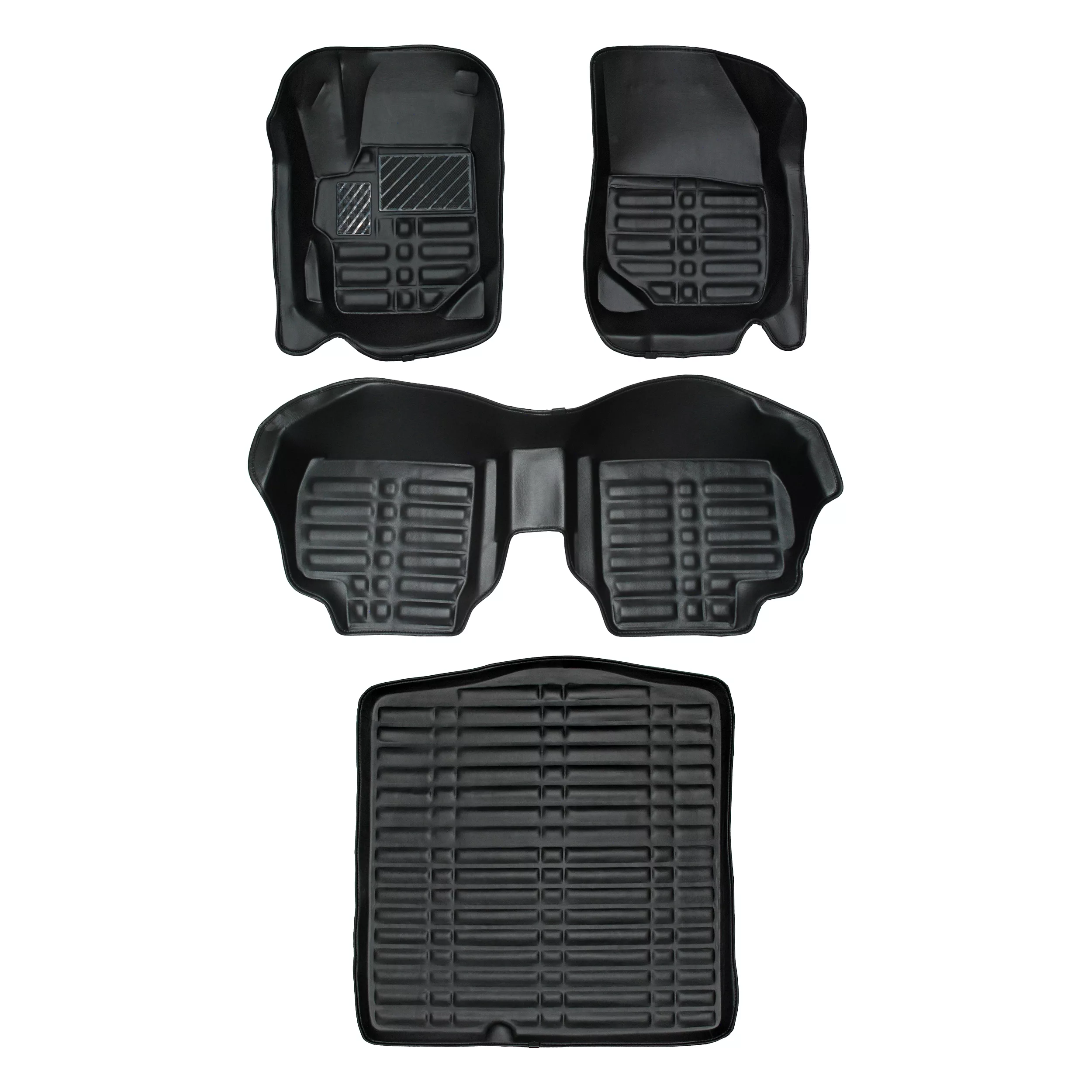 کفپوش پنج بعدی خودرو پانیذ مدل EVA مناسب برای تارا به همراه کفپوش صندوق