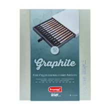 مداد طراحی برونزیل مدل دیزاین بسته 12 عددی