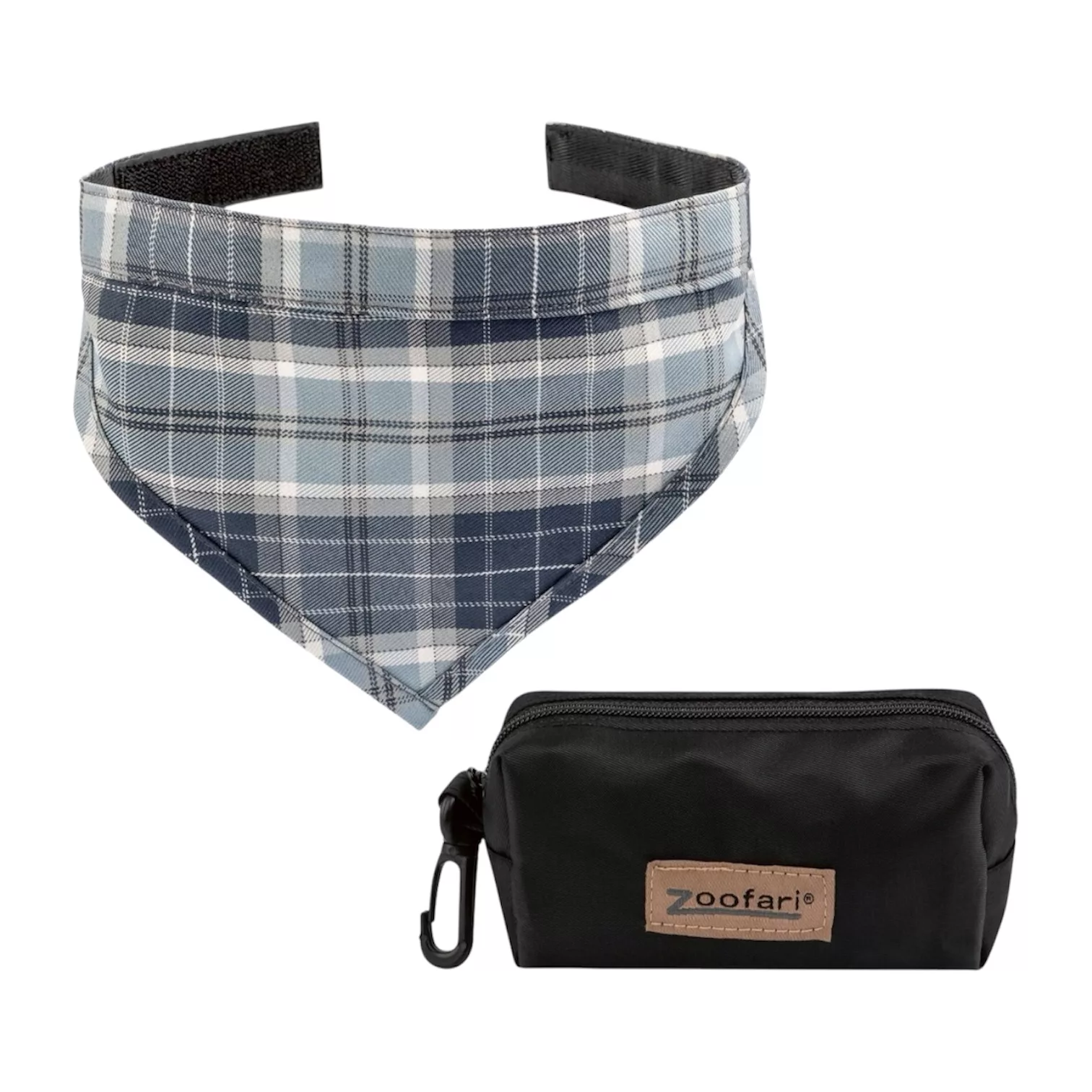 ست دستمال گردن و کیسه خوراکی سگ زوفاری کد A2025