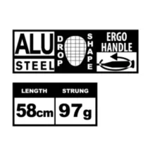 راکت بدمینتون تالبوت تورو مدل Eli Junior