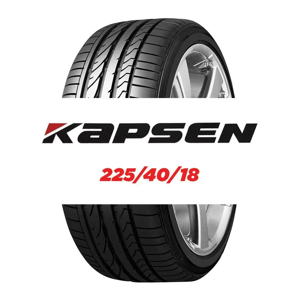 لاستیک خودرو کاپسن مدل S2000 سایز 225/40/18 - دو حلقه