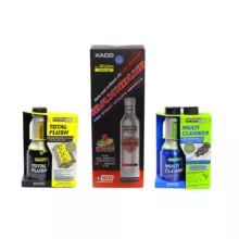 موتور شوی اکسادو مدل توتال فلاش حجم 860 میلی لیتر به همراه تمیزکننده سیستم سوخت و انژکتور و احیاگر اکسادو