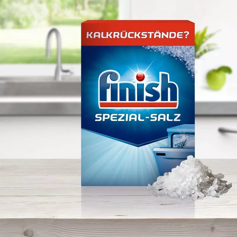 نمک ماشین ظرفشویی فینیش مدل Spezial-Salz وزن 2400 گرم بسته 2 عددی