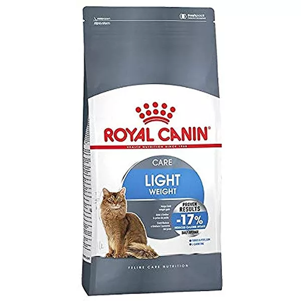 غذا خشک گربه رویال کنین مدل light weight care وزن 1.5 کیلوگرم