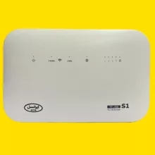مودم روتر بی سیم 4G LTE ایرانسل مدل TF-I60 S1 به همراه سیم کارت 10 گیگابایت