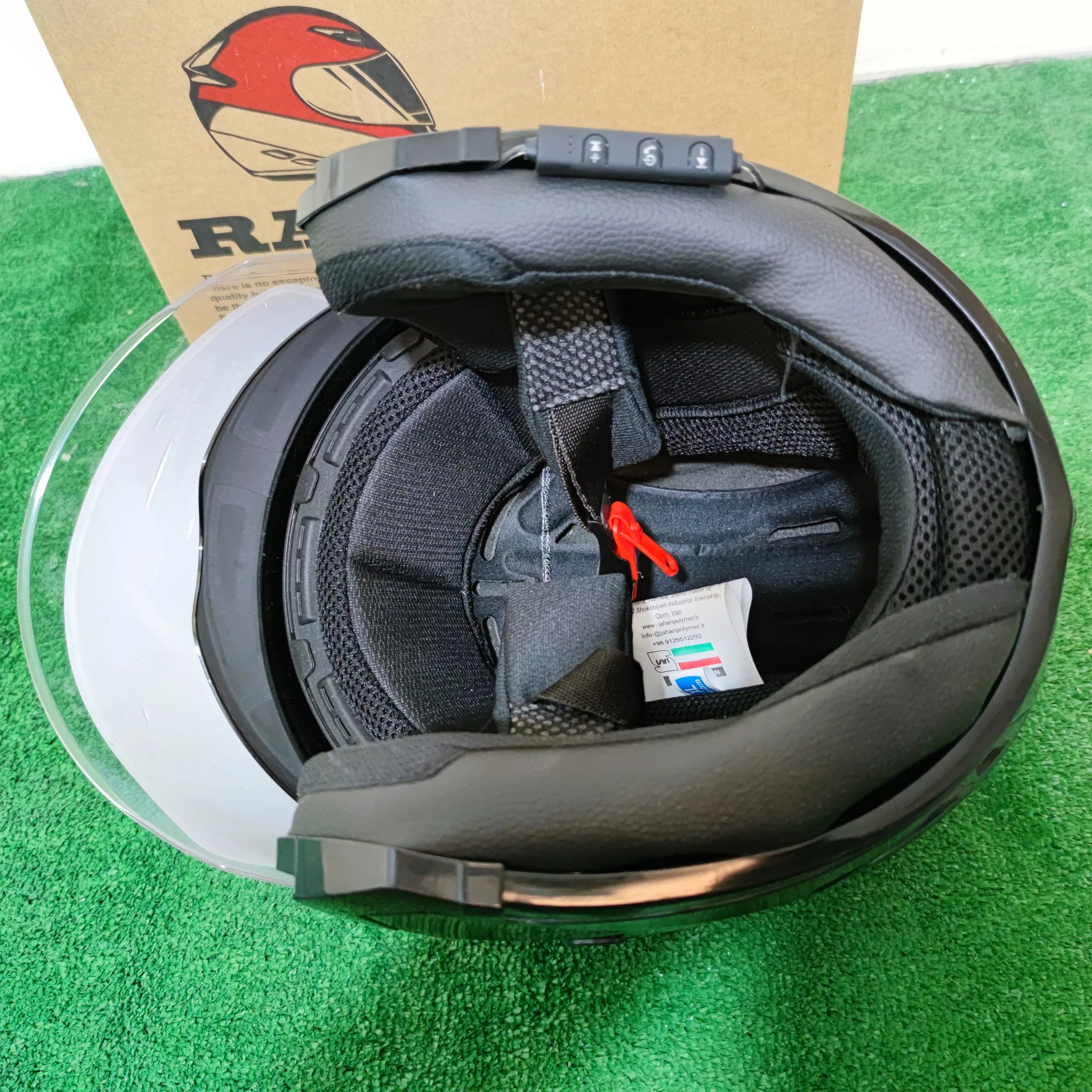 کلاه کاسکت رادین پلیمر مدل B-BLUETOOTH-405
