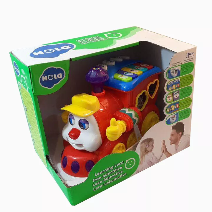 بازی آموزشی هولا مدل قطار