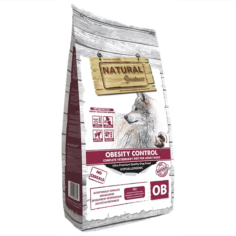 غذای خشک سگ نچرال گریتنس مدل بالغ کنترل کالری  2 کیلوگرم