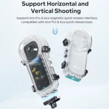 قاب ضد آب اینستا 360 مدل dive case مناسب برای دوربین ورزشی insta360X4