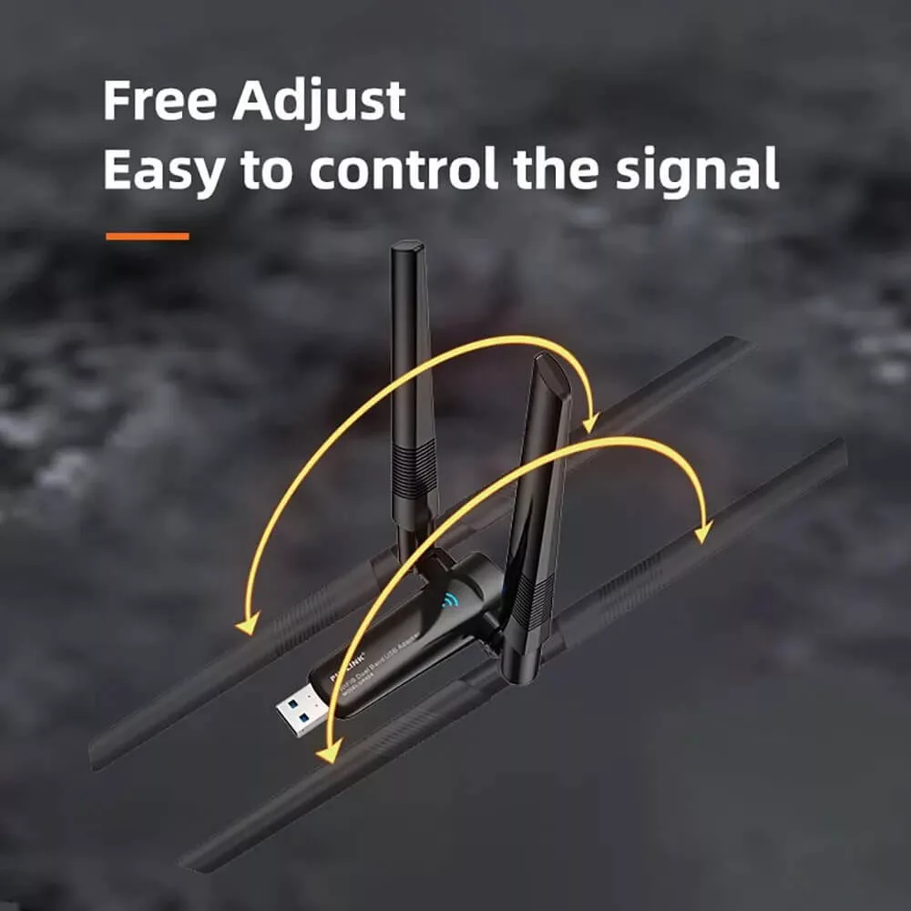 کارت شبکه وایرلس پیکس لینک مدل UAX04 وای فای 6