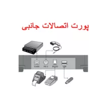 ترازو فروشگاهی پرینتردار رادین مدل 8800 PLUS 40KG