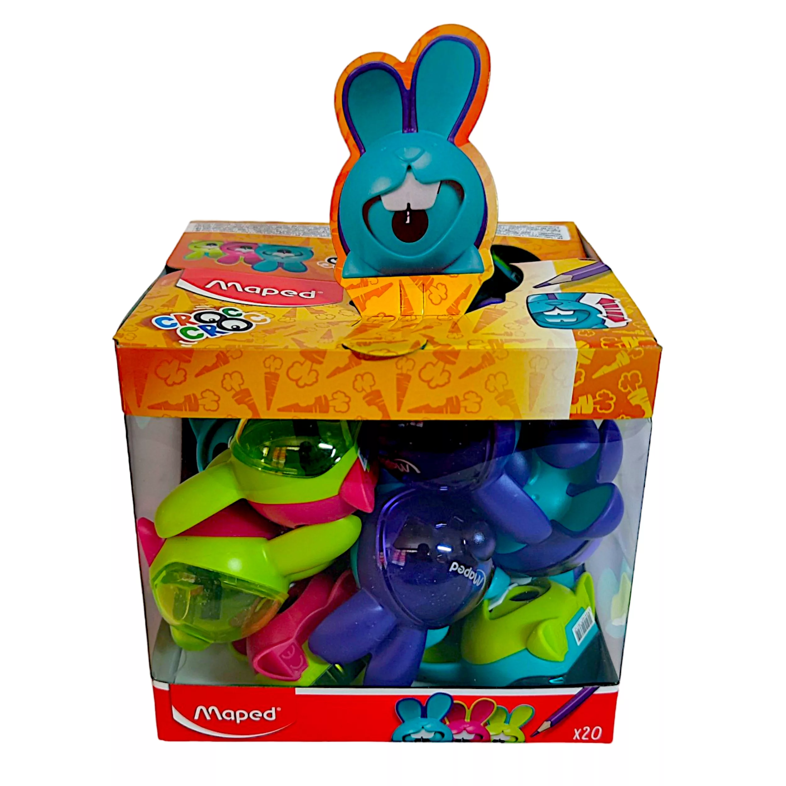 تراش مپد مدل خرگوشی کد 017611 بسته 20 عددی