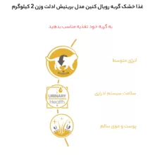 غذا خشک گربه رویال کنین مدل بریتیش ادلت وزن 2 کیلوگرم