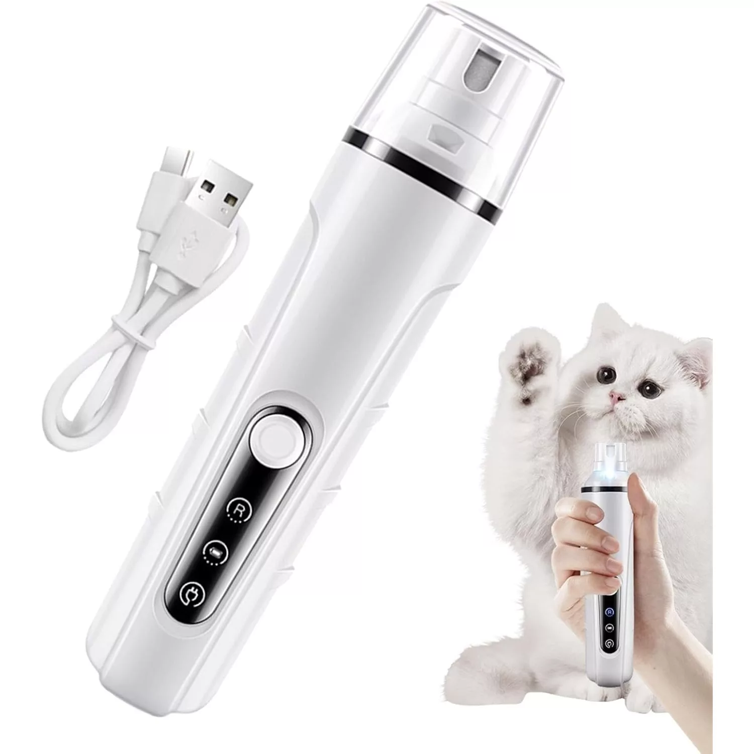 سوهان ناخن حیوانات مدل HZ6 شارژی