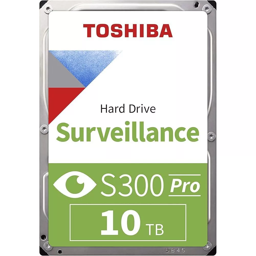 هارددیسک اینترنال توشیبا مدل s300 surveillance ظرفیت 10 ترابایت