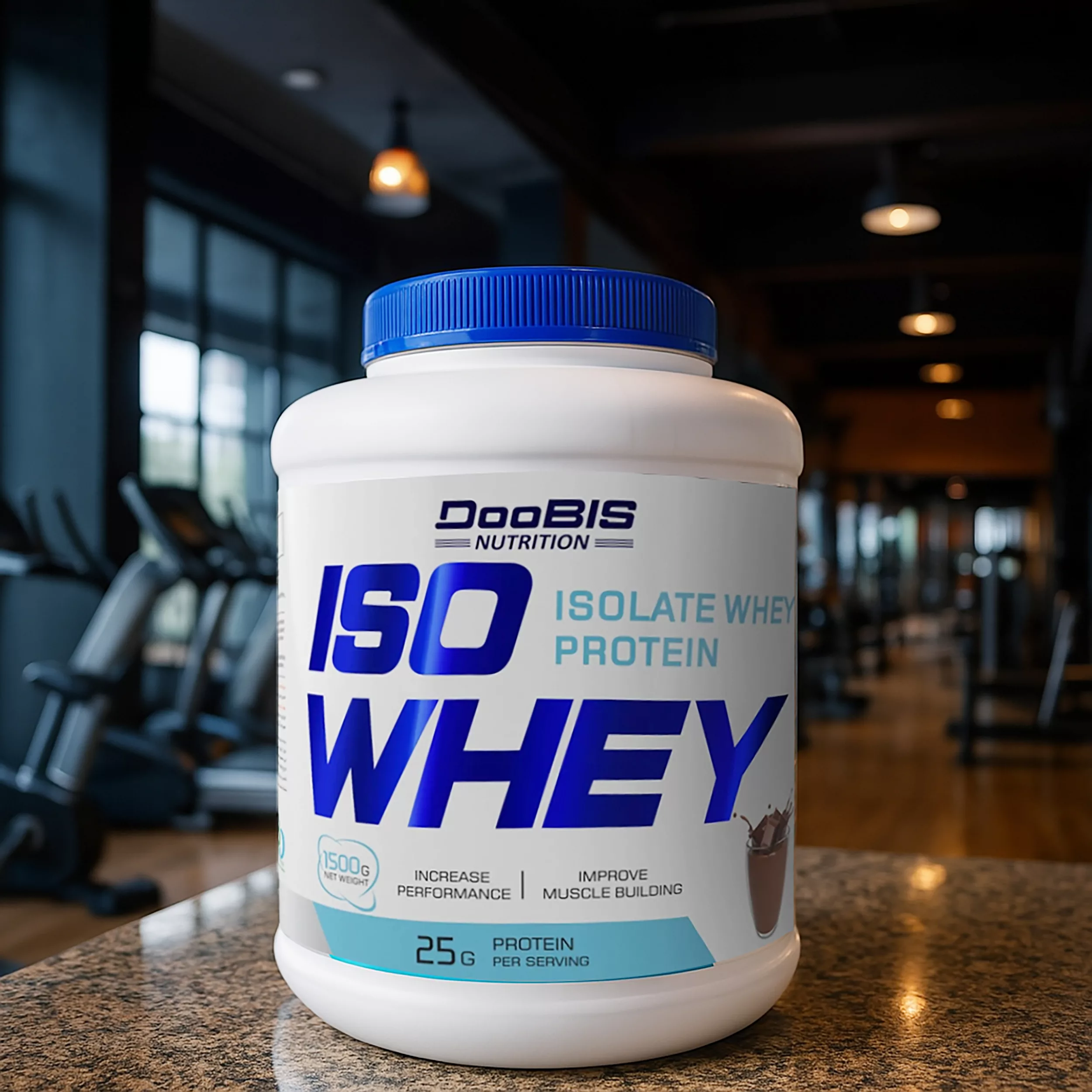 پودر ایزو وی دوبیس - 1500 گرم