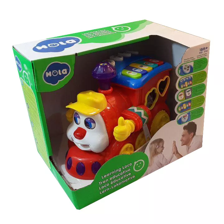 بازی آموزشی هولا مدل قطار