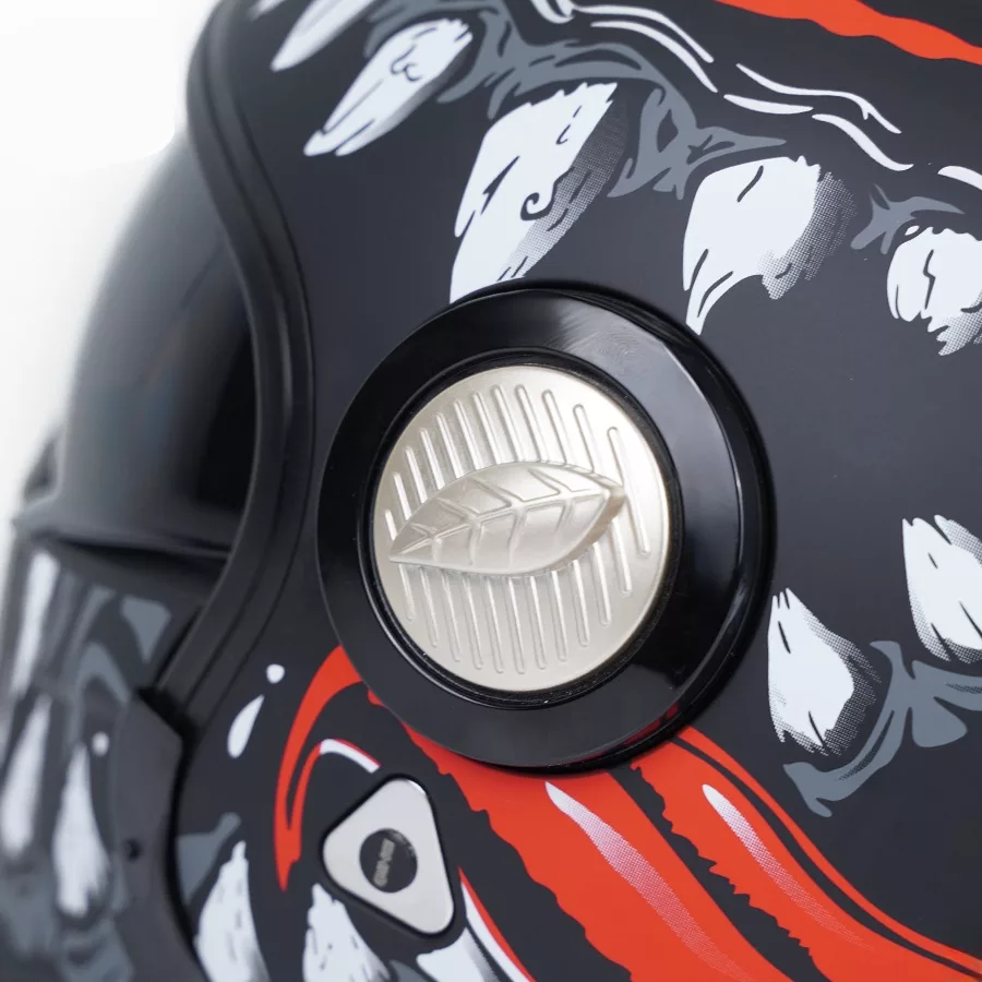 کلاه کاسکت مردانه کایک مدل Haloowin Red