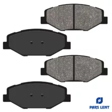 لنت ترمز جلو لنت پارس کد 25169 مناسب برای دنا به همراه لنت ترمز عقب