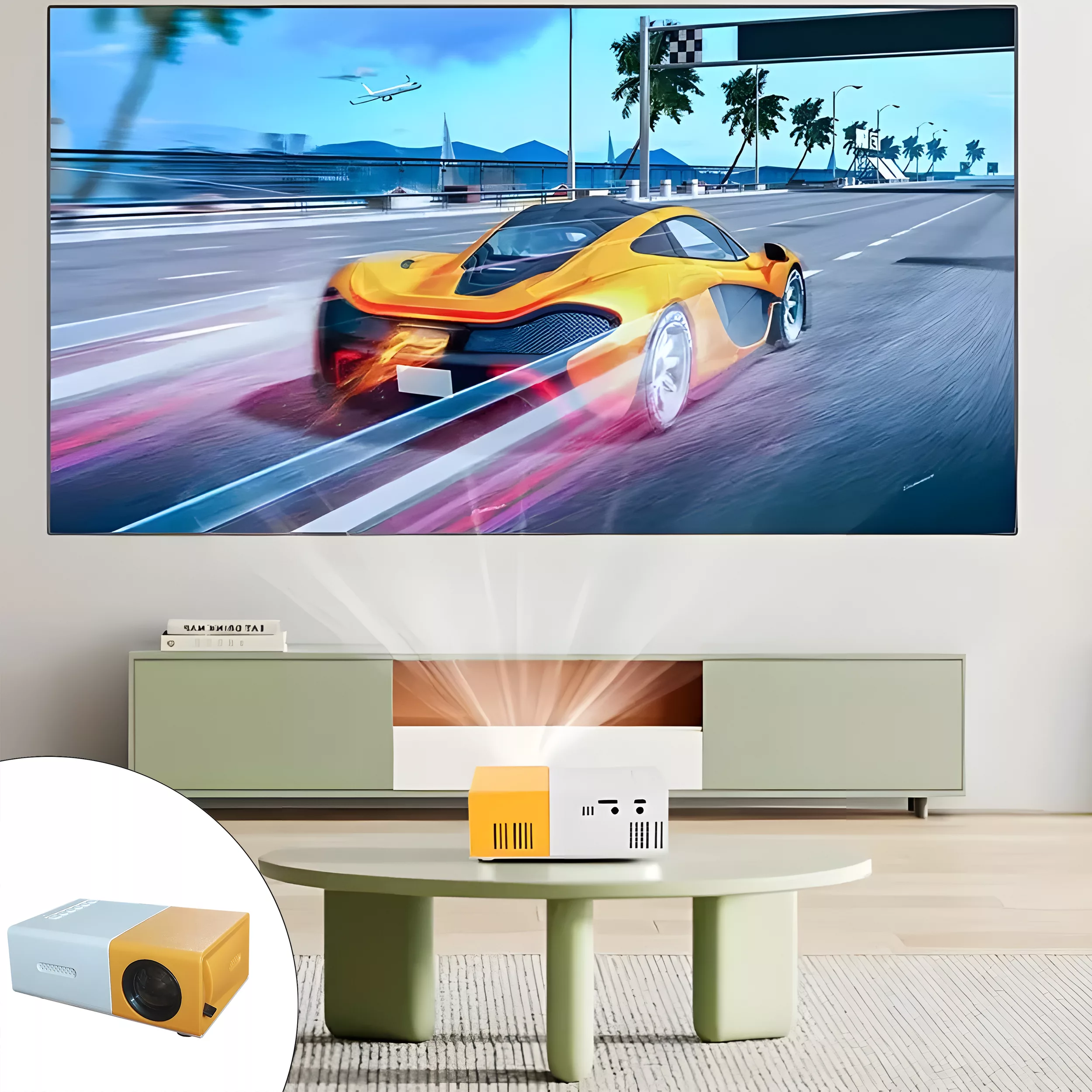 مینی ویدئو پروژکتور مدل P900 Android ios