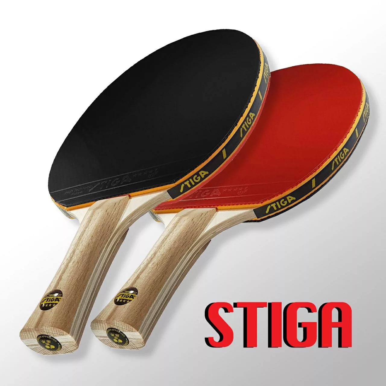 راکت پینگ پنگ استیگا کد V.M 4 مجموعه دو عددی