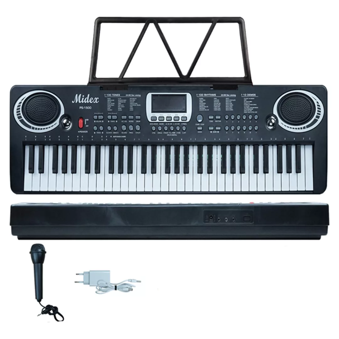 بازی آموزشی کیبورد مدل Midex PS-1500BK