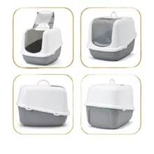 ظرف خاک گربه مدل مسقف XXL کد GR00