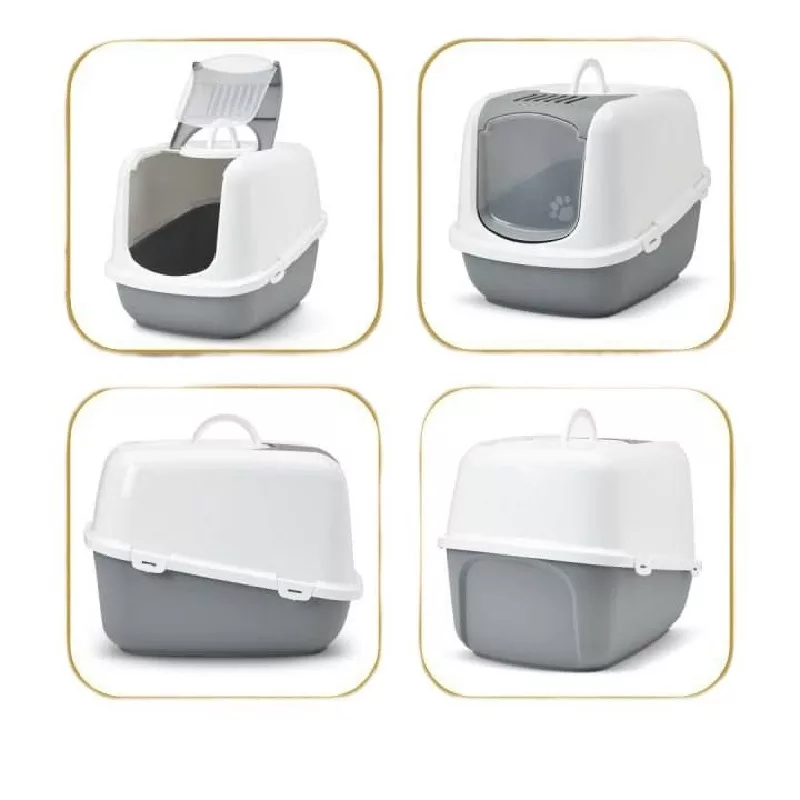 ظرف خاک گربه مدل مسقف XXL کد GR00