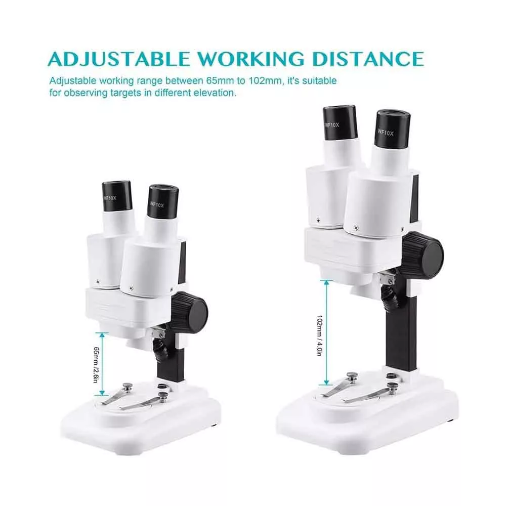 میکروسکوپ مدل دوچشمی کد Stereo Loop Microscope 40x