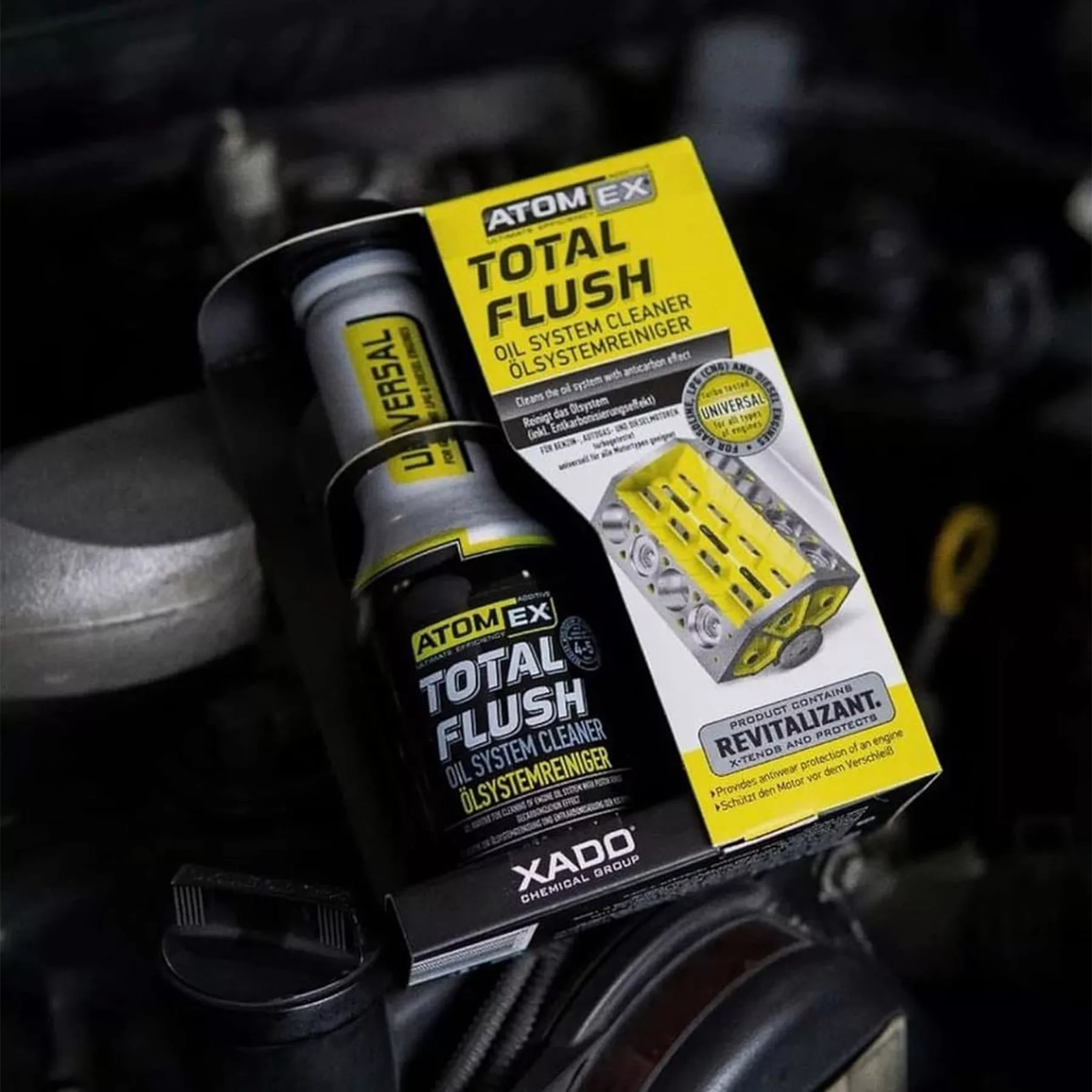 موتور شوی اکسادو مدل Total Flush حجم 250 میلی لیتر