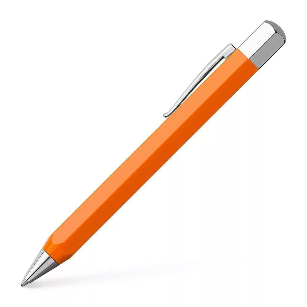 خودکار فابر کاستل مدل Ondoro precious resin orange-Ballpoint pen کد 150930