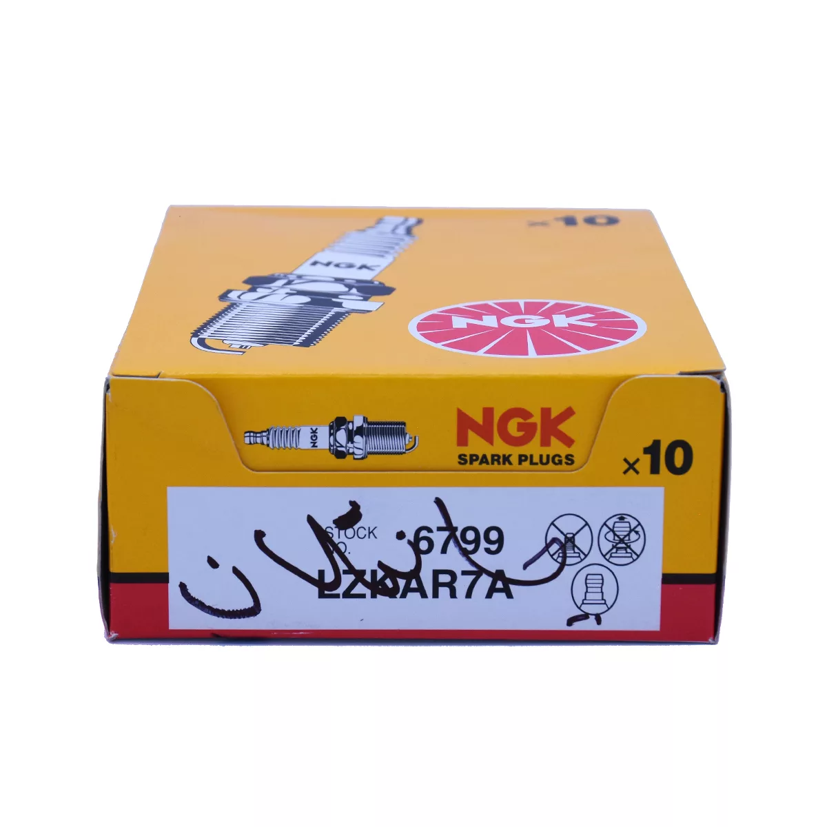شمع خودرو ان جی کی مدل تک پلاتین یورو 4 کد LZKAR7A-E 6799 بسته 4 عددی