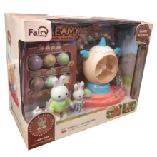 ست اسباب بازی لوازم خانه مدل خرگوش طرح دستگاه آبنبات و دسر کد 6650