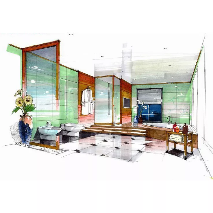 ماژیک راندو تاچ کوییسی مدل دوسر کد 076 بسته 80 عددی