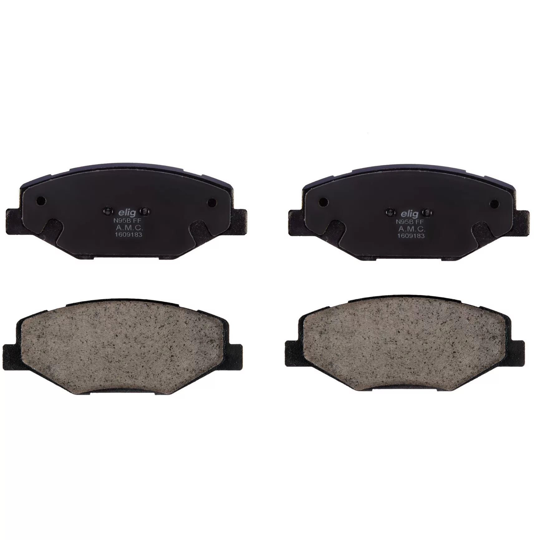 لنت ترمز جلو الیگ مدل ZB30 مناسب برای  ملی سمند