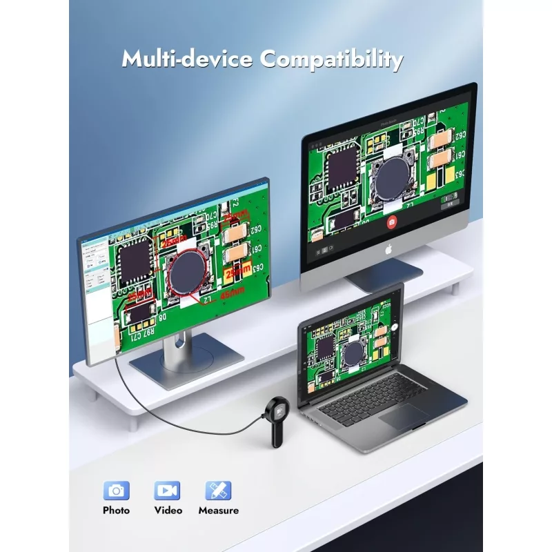 میکروسکوپ دیجیتال 100X مدل HM020