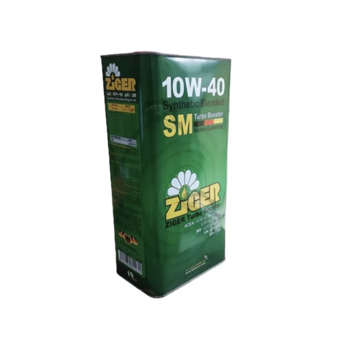 روغن موتور زیگر مدل 10w-40 حجم 4 لیتر