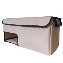 جعبه نظم دهنده صندوق عقب خودرو سام سالو مدل جا کفشی دار پلاستیکی japj