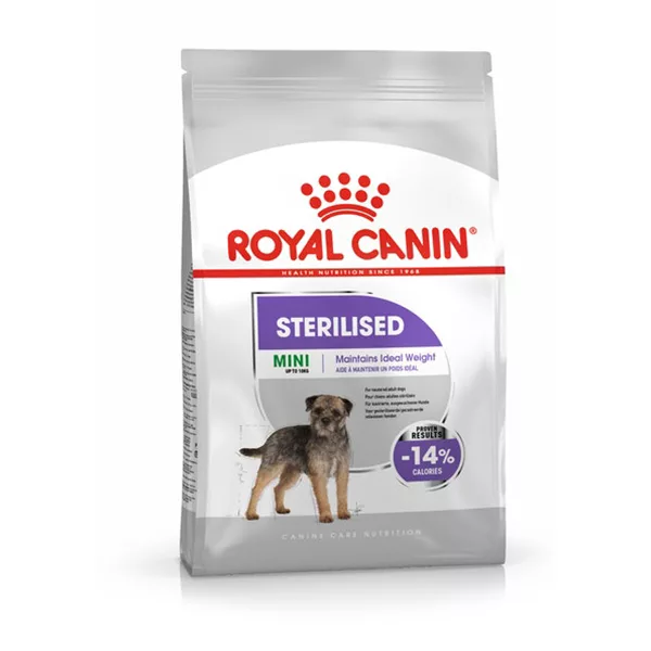 غذا خشک سگ رویال کنین مدل mini sterilized وزن 3 کیلوگرم