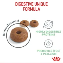 غذای خشک گربه رویال کنین مدل Digestive Care مراقبت از سیستم گوارش وزن 2 کیلوگرم